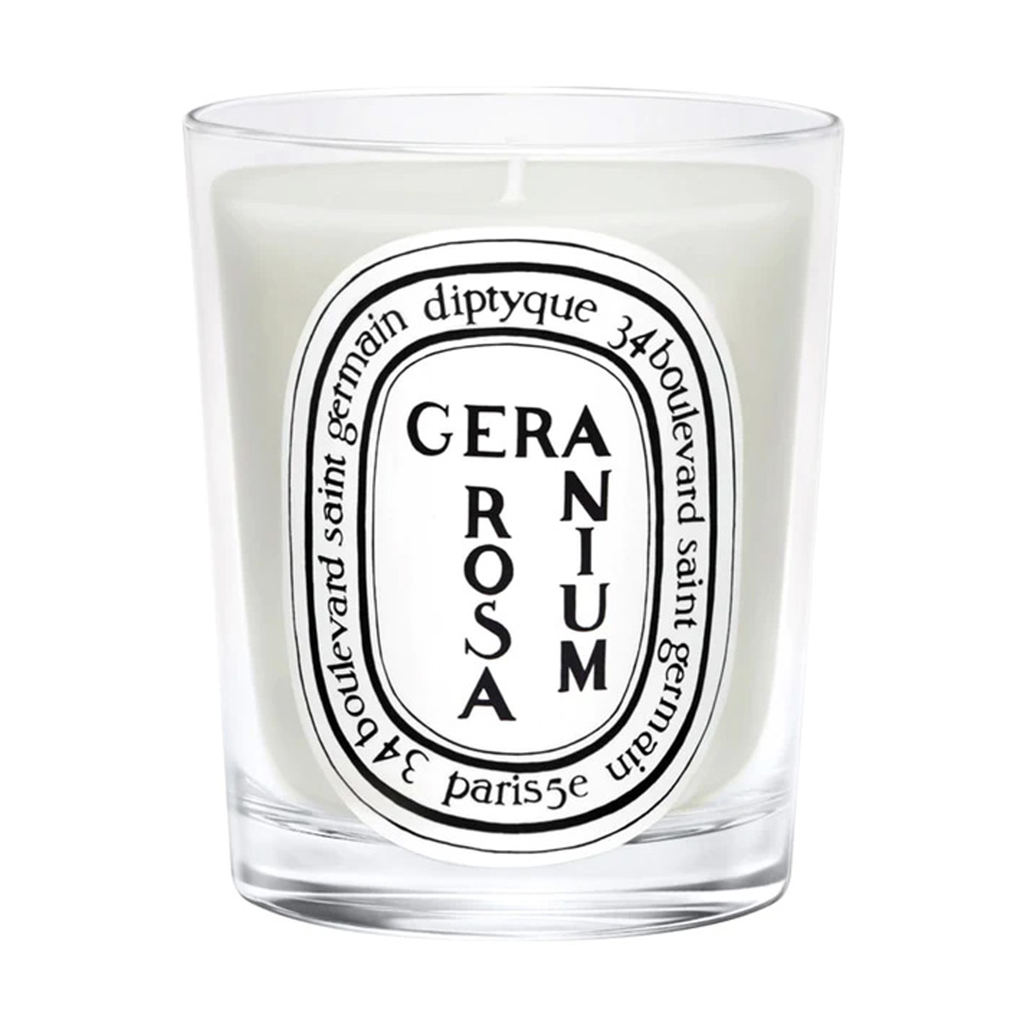 Ароматична свічка Diptyque Geranium Rosa Scented Candle, 190 г