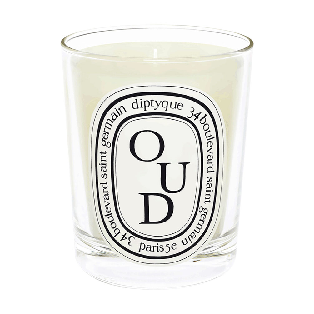 Парфумована свічка Diptyque Oud Scented Candle унісекс, 190 г
